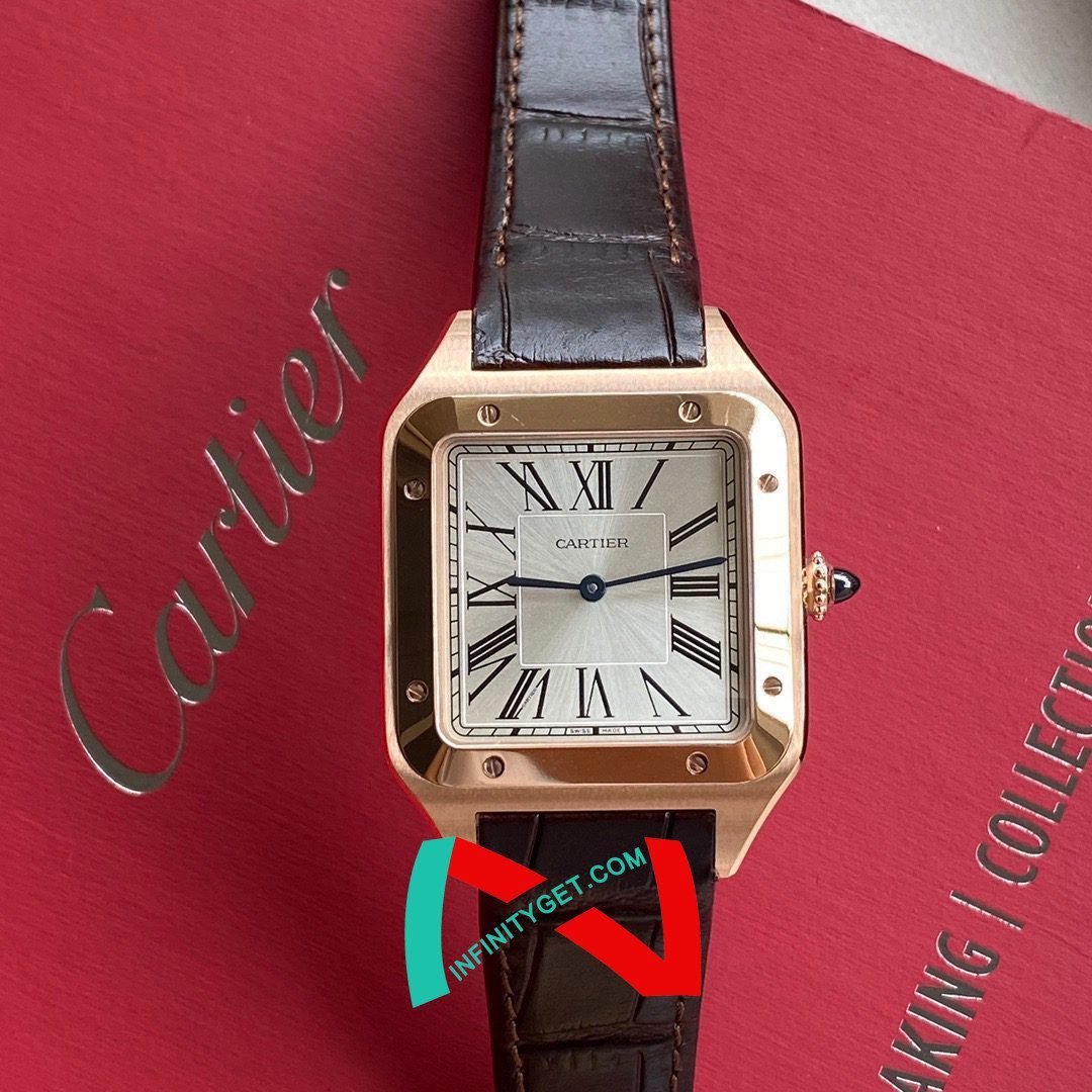 Cartier Santos-Dumont collection 43.5*31.4mm/38*27.5mm