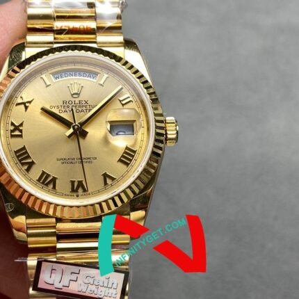 Rolex day date 36mm counterweight version158g