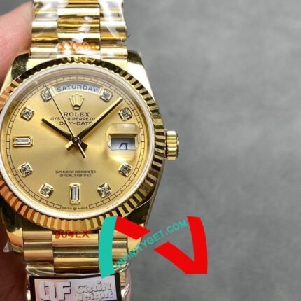 Rolex day date 36mm counterweight version158g