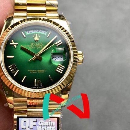 Rolex day date 36mm counterweight version158g