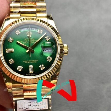 Rolex day date 36mm counterweight version158g
