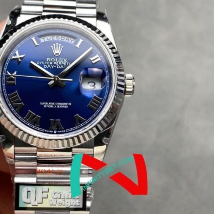 Rolex day date 36mm counterweight version158g