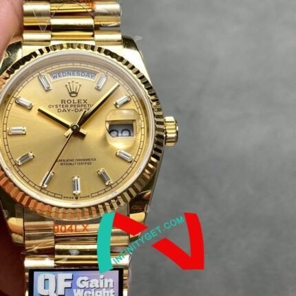 Rolex day date 36mm counterweight version158g